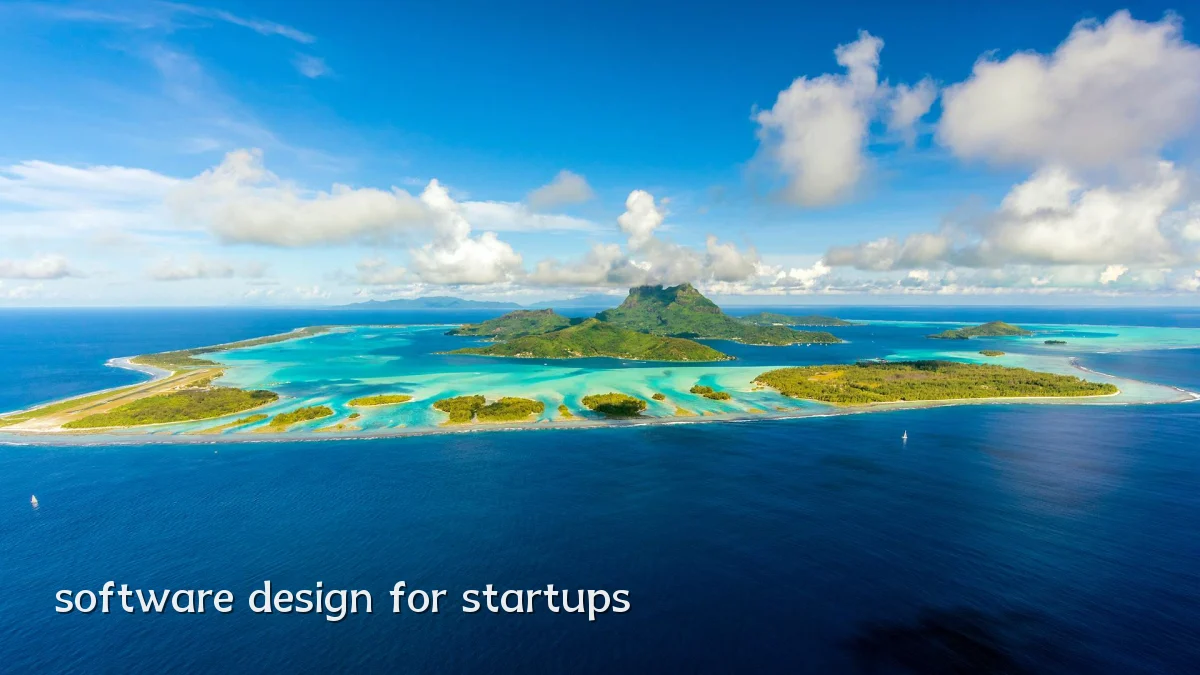 software design for startups