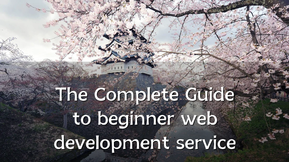 The Complete Guide to beginner web development service