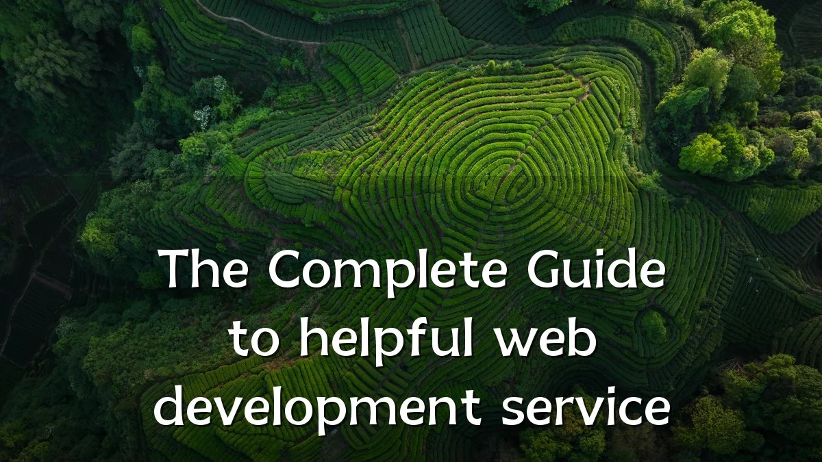 The Complete Guide to helpful web development service