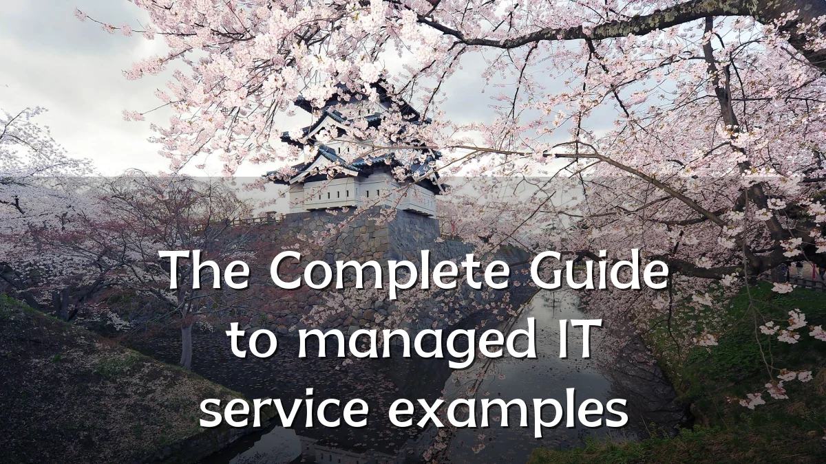 The Complete Guide to managed IT service examples