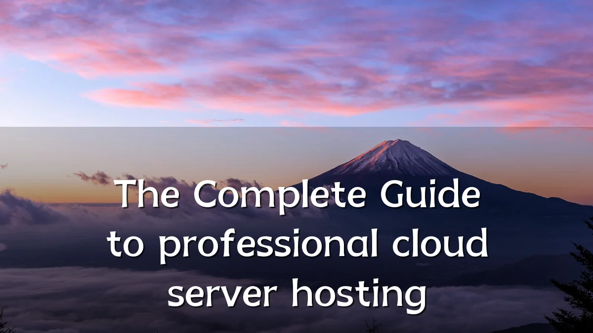 The Complete Guide to professional cloud server hosting