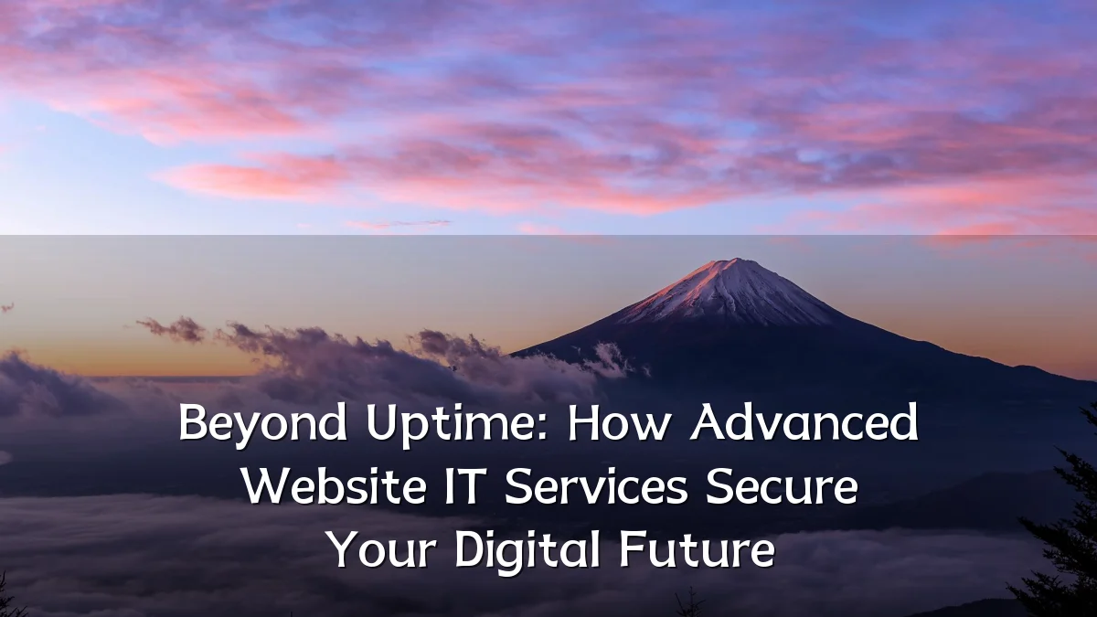 Beyond Uptime: How Advanced Website IT Services Secure Your Digital Future