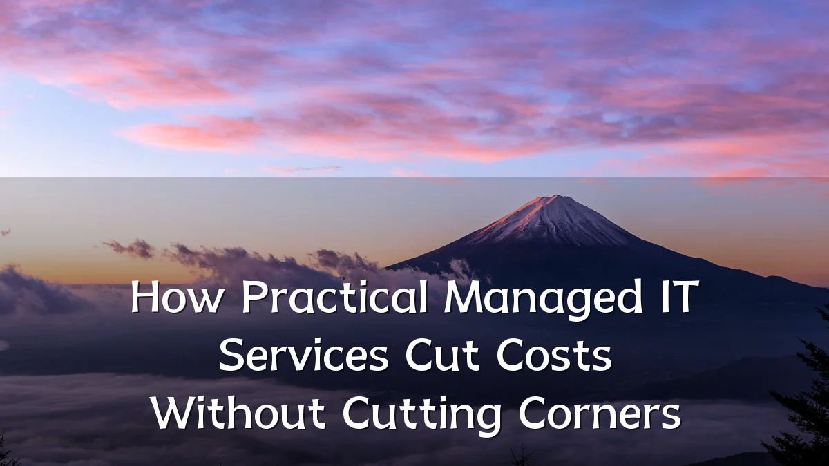 How Practical Managed IT Services Cut Costs Without Cutting Corners