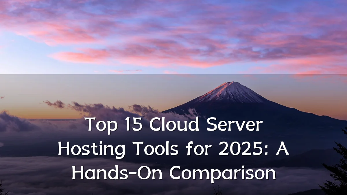 Top 15 Cloud Server Hosting Tools for 2025: A Hands-On Comparison