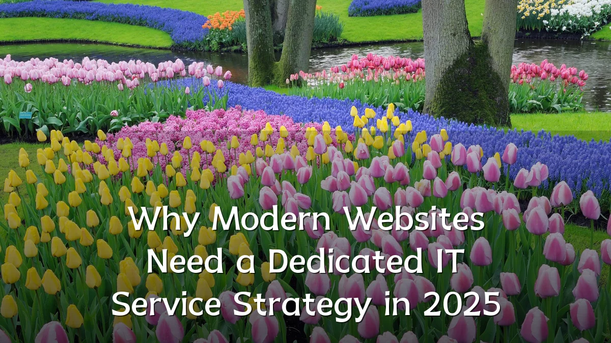 Why Modern Websites Need a Dedicated IT Service Strategy in 2025
